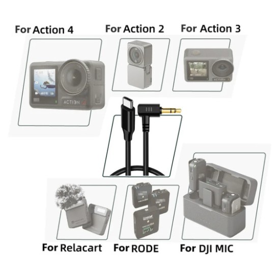3.5mm TRS to Type C Cable